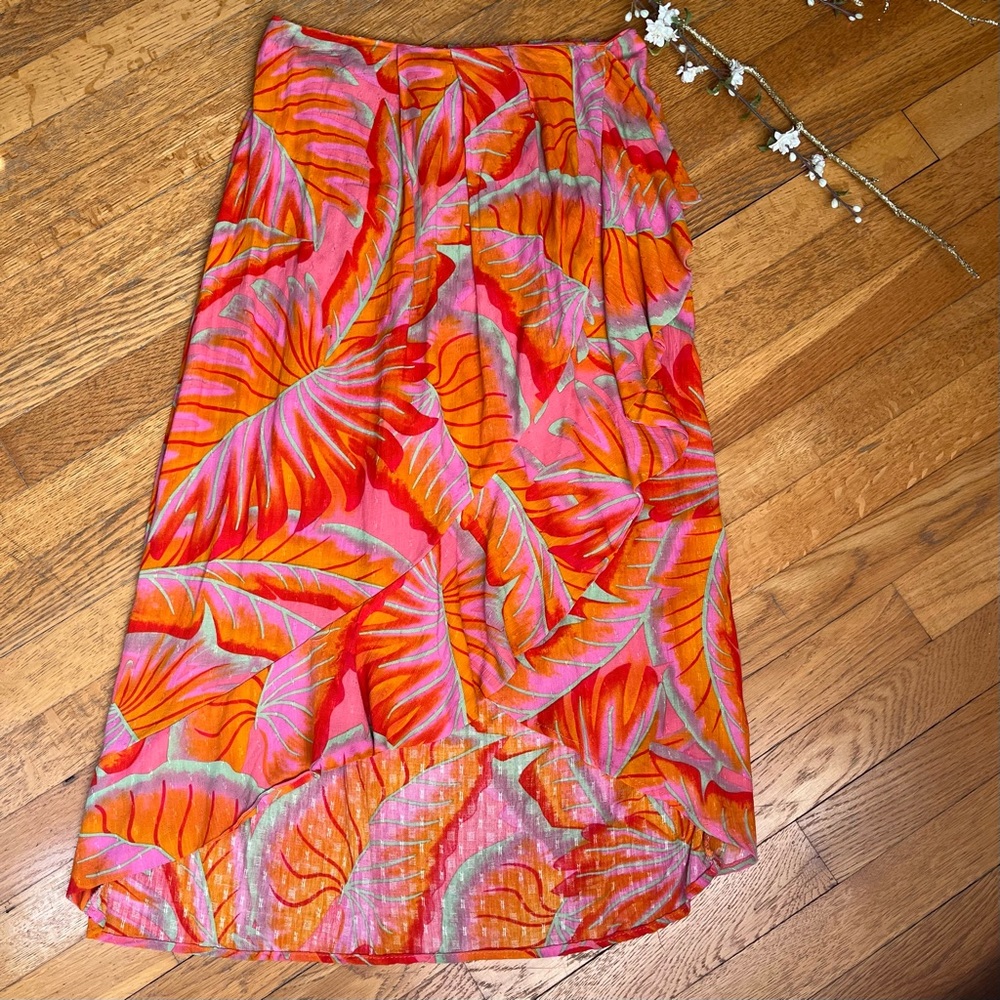 CYNTHIA ROWLEY High Low Ruffle Skirt - Picture 12 of 12